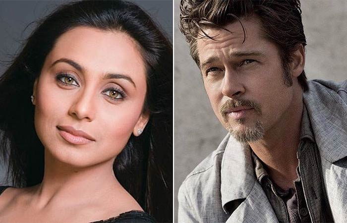 Rani Mukherjee- Brad Pitt