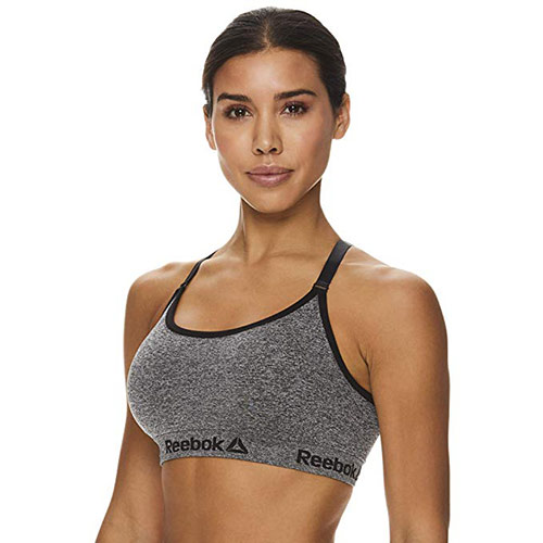 Reebok Women's Wireless Racerback Sports Bra