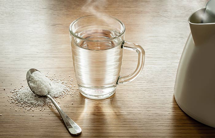 Salt water for allergic rhinitis