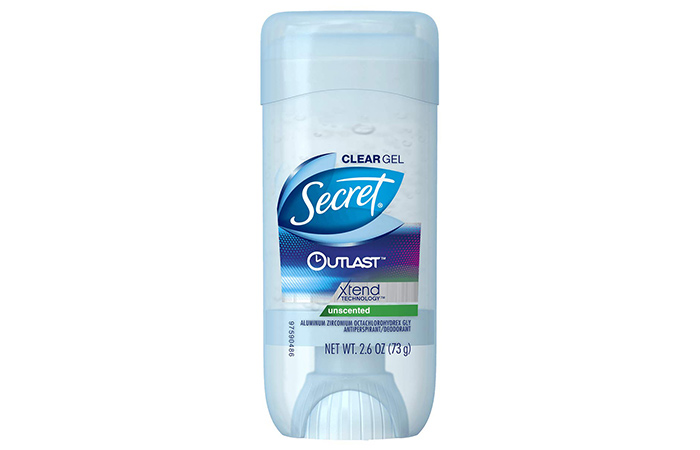 Secret Outlast Unscented Antiperspirant Deodorant