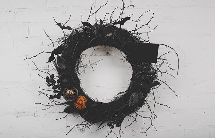 Spooky Halloween Wreath