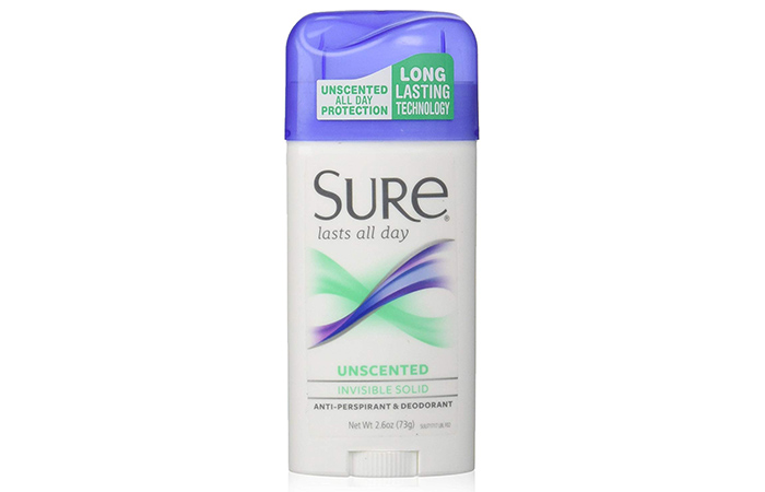 Sure Invisible Solid Anti-Perspirant And Deodorant