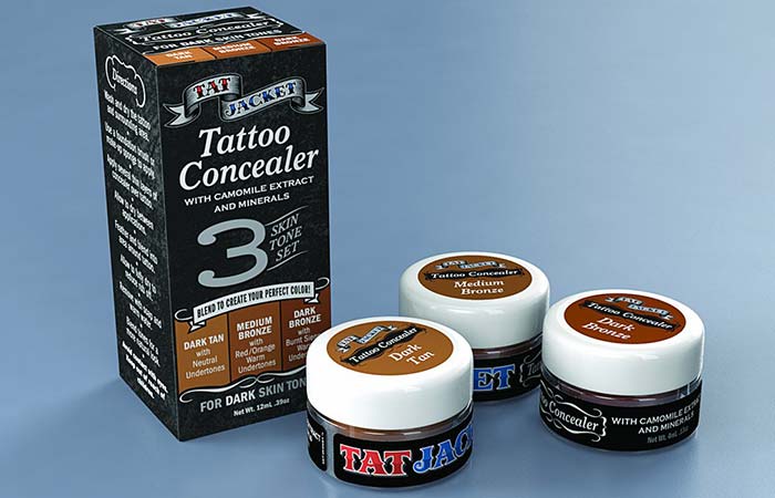 Tatjacket Tattoo Cover Up Liquid Concealer 