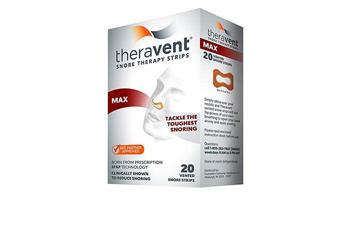 Theravent Snore Therapy Strips