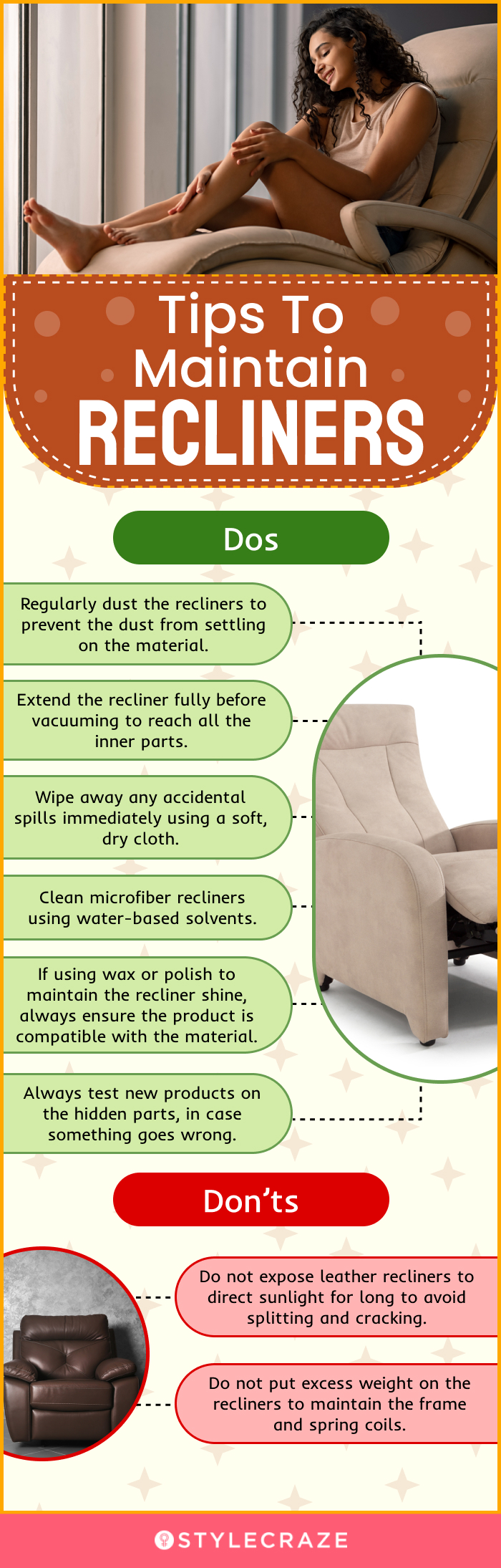 Tips To Maintain Recliners
