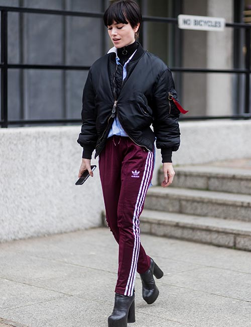 Tracksuit With Ankle Length Boots