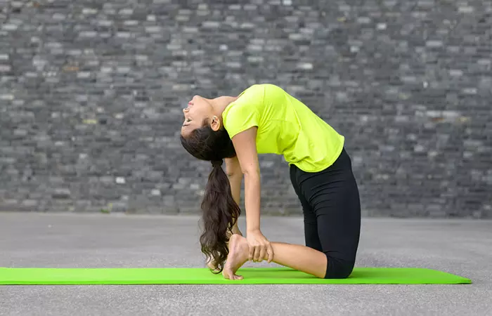 Ustrasana for back pain