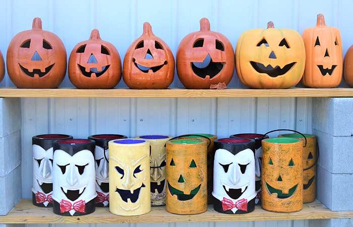 Vampire Pumpkin Candles