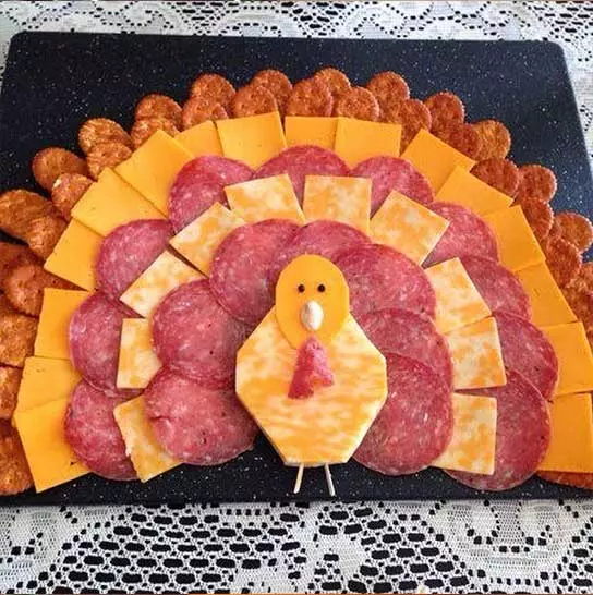 Yummy Turkey Centerpiece
