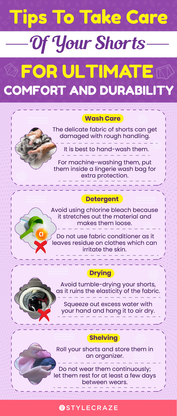 Tips To Take Care Of Your Shorts For Ultimate Comfort and Durability