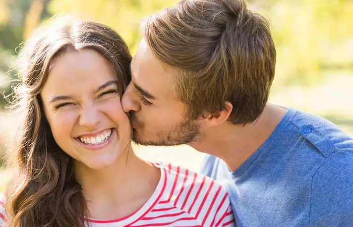 A Kiss On The Cheek