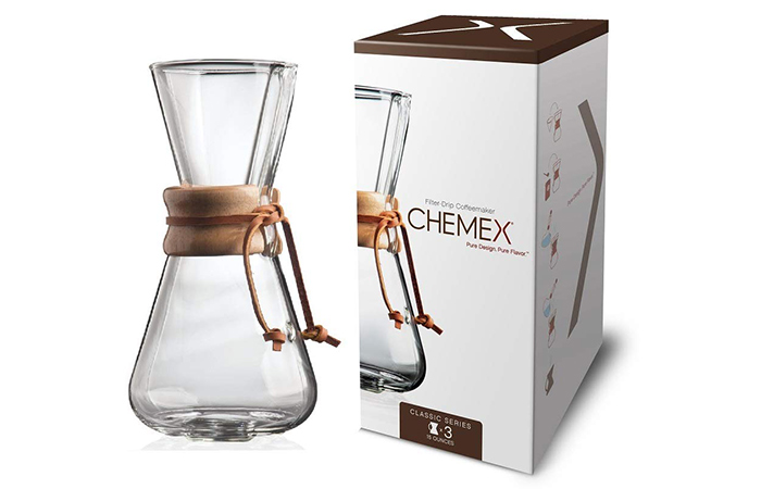 Chemex Classic Pour-Over Glass Coffeemaker