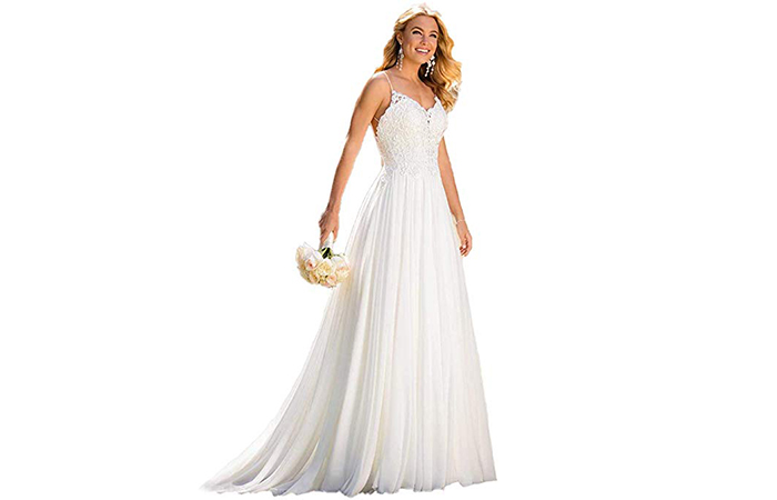 Cupocupa Beach Wedding Dress