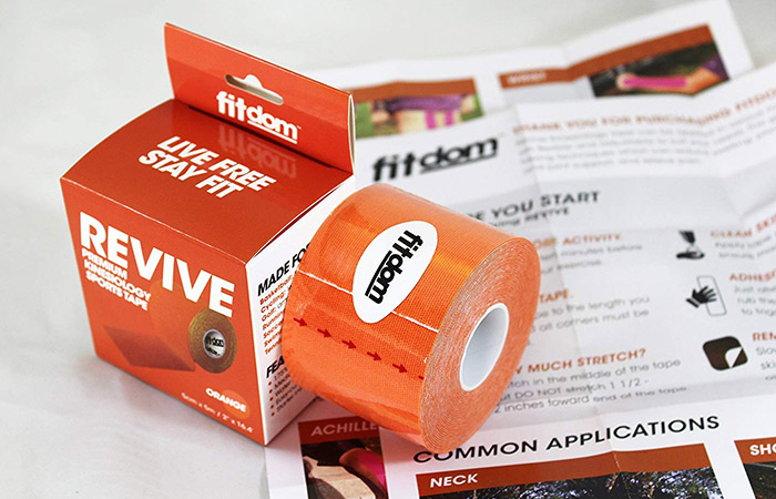 Fitdom Revive Kinesiology Sports Tape