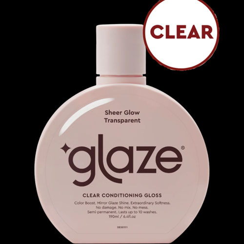 Glaze Sheer Glow Transparent Clear Conditioning Super Gloss