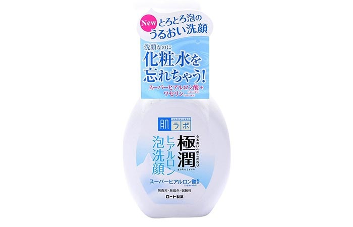 Hada Labo Rohto Gokujyn Hyaluronic Acid Cleansing Foam