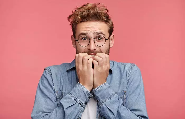 He Acts Very Needily Or Nervous