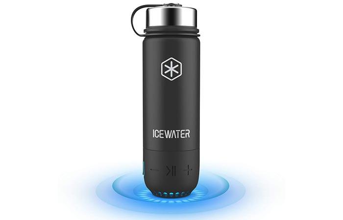 ICEWATER 3 in 1 Smart Stainless Steel Water Bottle