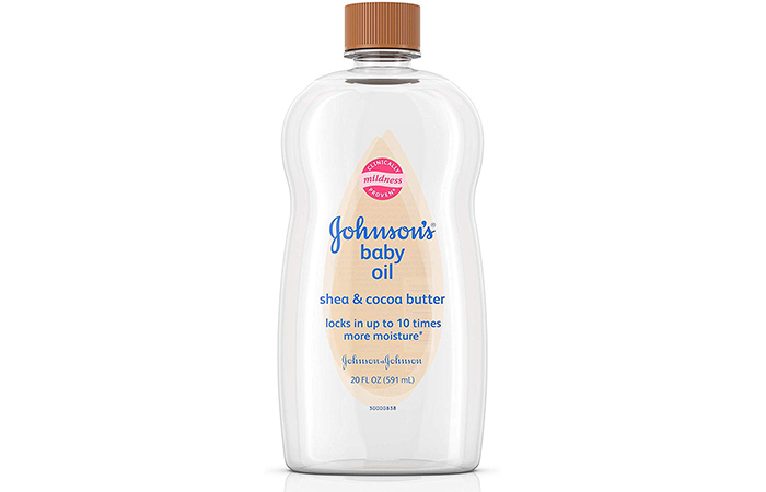 Johnsons Baby Oil Enriched With Shea