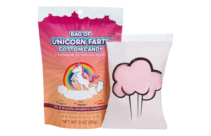 Little Stinker Unicorn Farts Cotton Candy