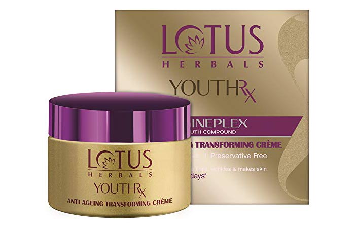 Lotus Herbals YouthRx Anti-Aging Transforming Cream