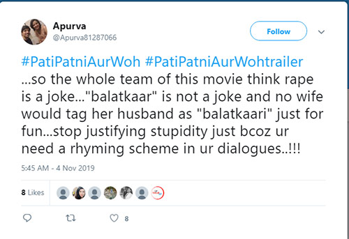 Pati Patni Aur Woh When Pati Cheats It's A Funny Movie But When Patni Cheats It's Not (5)