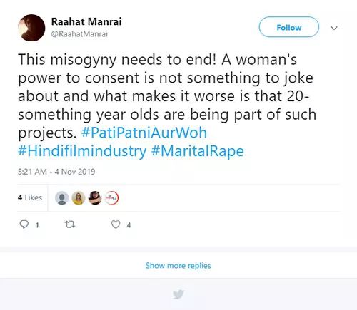 Pati Patni Aur Woh When Pati Cheats It's A Funny Movie But When Patni Cheats It's Not