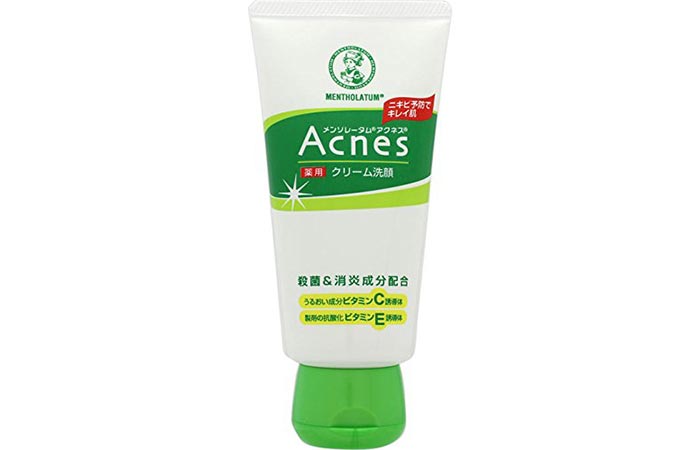 Rohto Mentholatum Acnes Facial Washing Cream