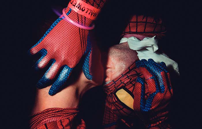 The Spiderman Kiss