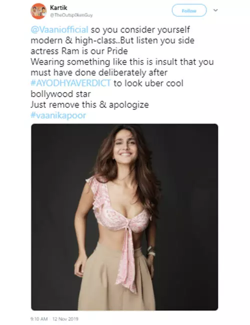Vaani Kapoor Gets Trolled By Netizens For Wearing ‘Hare Ram’ Bikini1