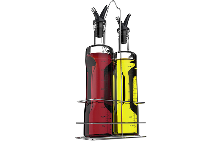 Vremi Olive Oil and Vinegar Dispenser Set