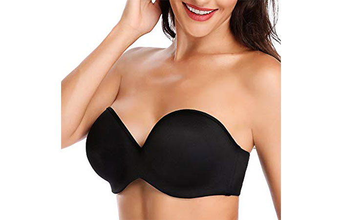 9 Best Plus Size Strapless Bras That Offer Coverage And Lift