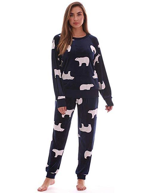 plus size jogger pajama sets