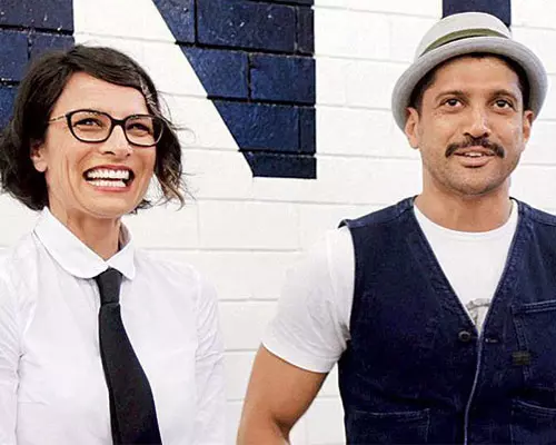 Adhuna Bhabani And Farhan Akhtar