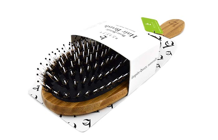 Beauty By Earth Boar Bristle Hair Brush