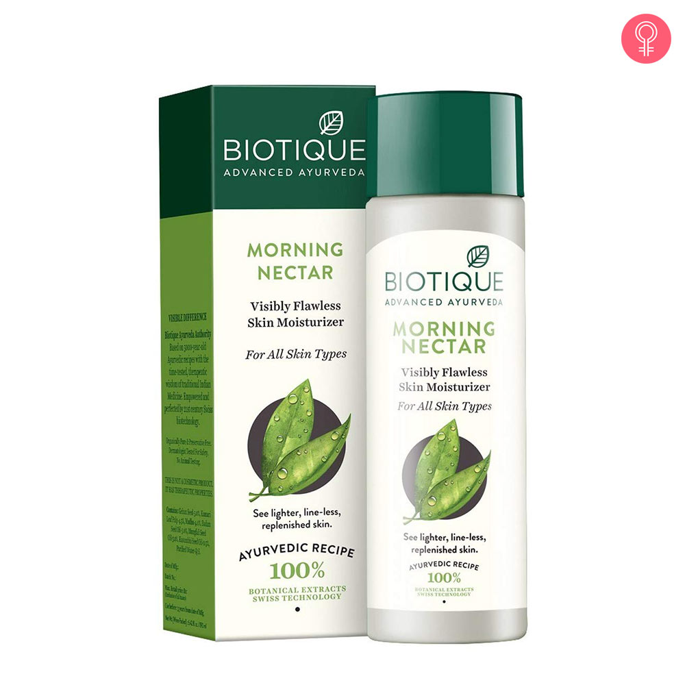 Biotique Morning Nectar Visibly Flawless Skin Moisturizer