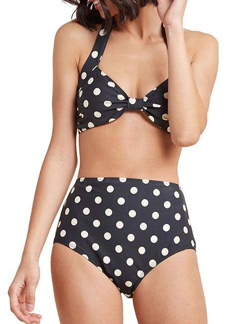 Blooming Jelly Tie Knot Bikini Set