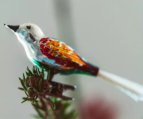 Colorful Glass Bird