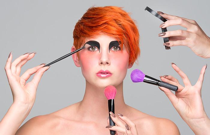 Dont Apply Your Makeup Too Liberally