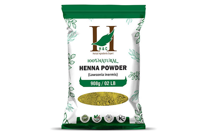 H And C 100% Natural Henna Powder