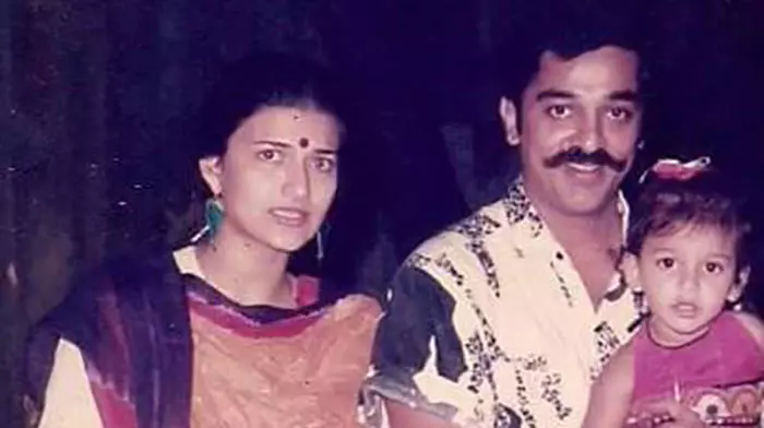 Kamal Haasan And Sarika Shruti Hassan