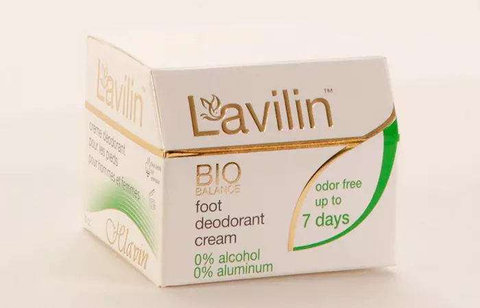 Lavilin Foot Care Award Winning Foot Deodorant Cream