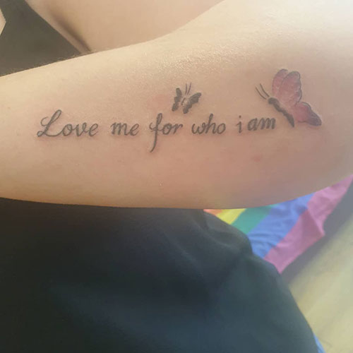 love quote tattoos