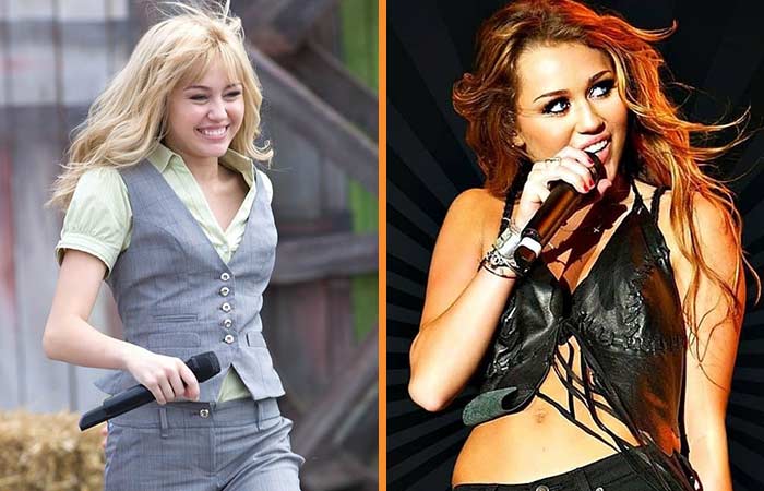 Miley Cyrus growing up 5