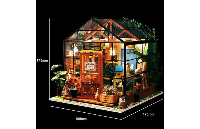 Robotime DIY Dollhouse Wooden Miniature Furniture Kit