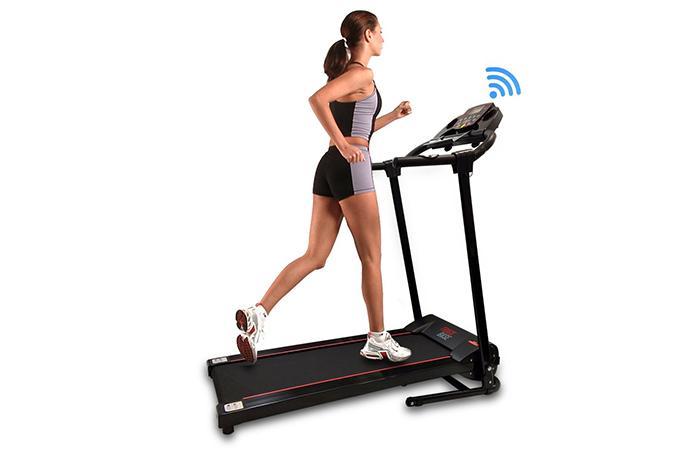 SereneLife Smart Digital Folding Treadmill