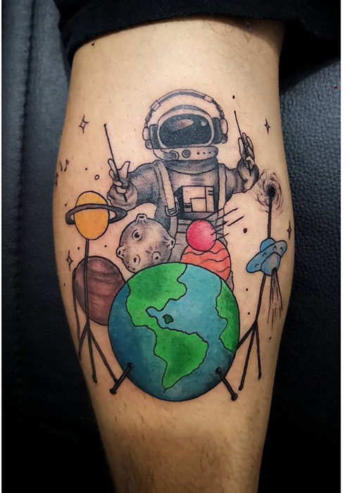 30 Creative Astronaut Tattoo Ideas  Art and Design