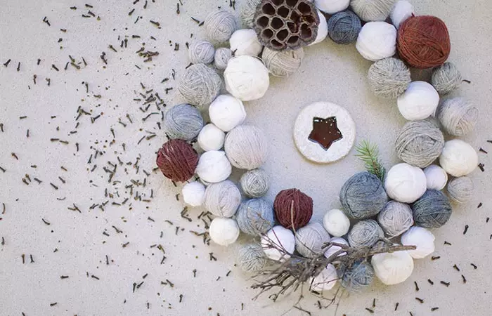 Yarn Barn Wreath