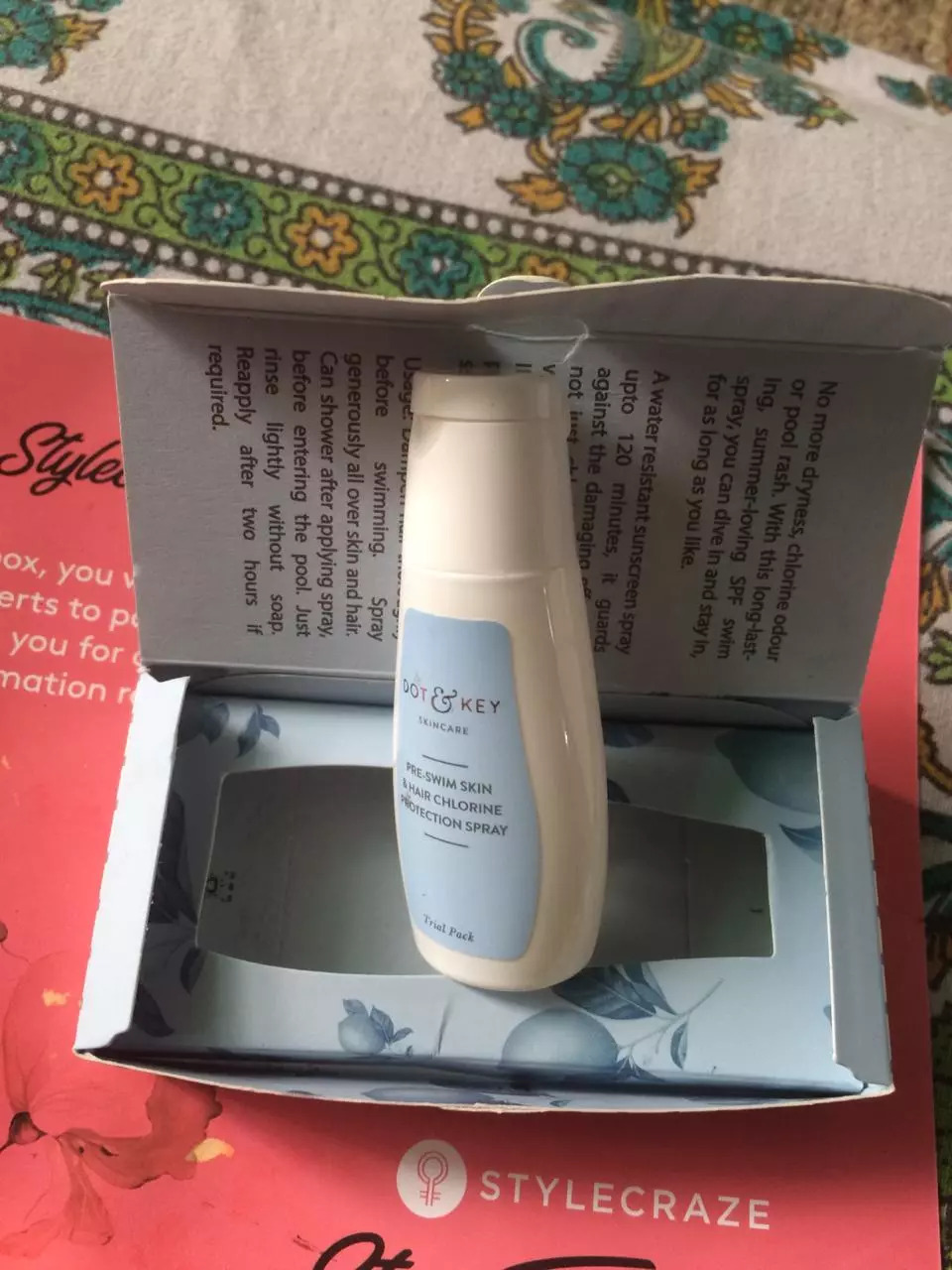 Dot & Key Pre Swim Skin & Hair Chlorine Protection Spray SPF 30 Genuine