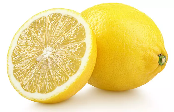 Lemon for healthy skin